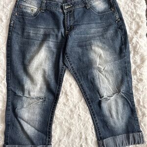 Angel crop capri jeans Size 15